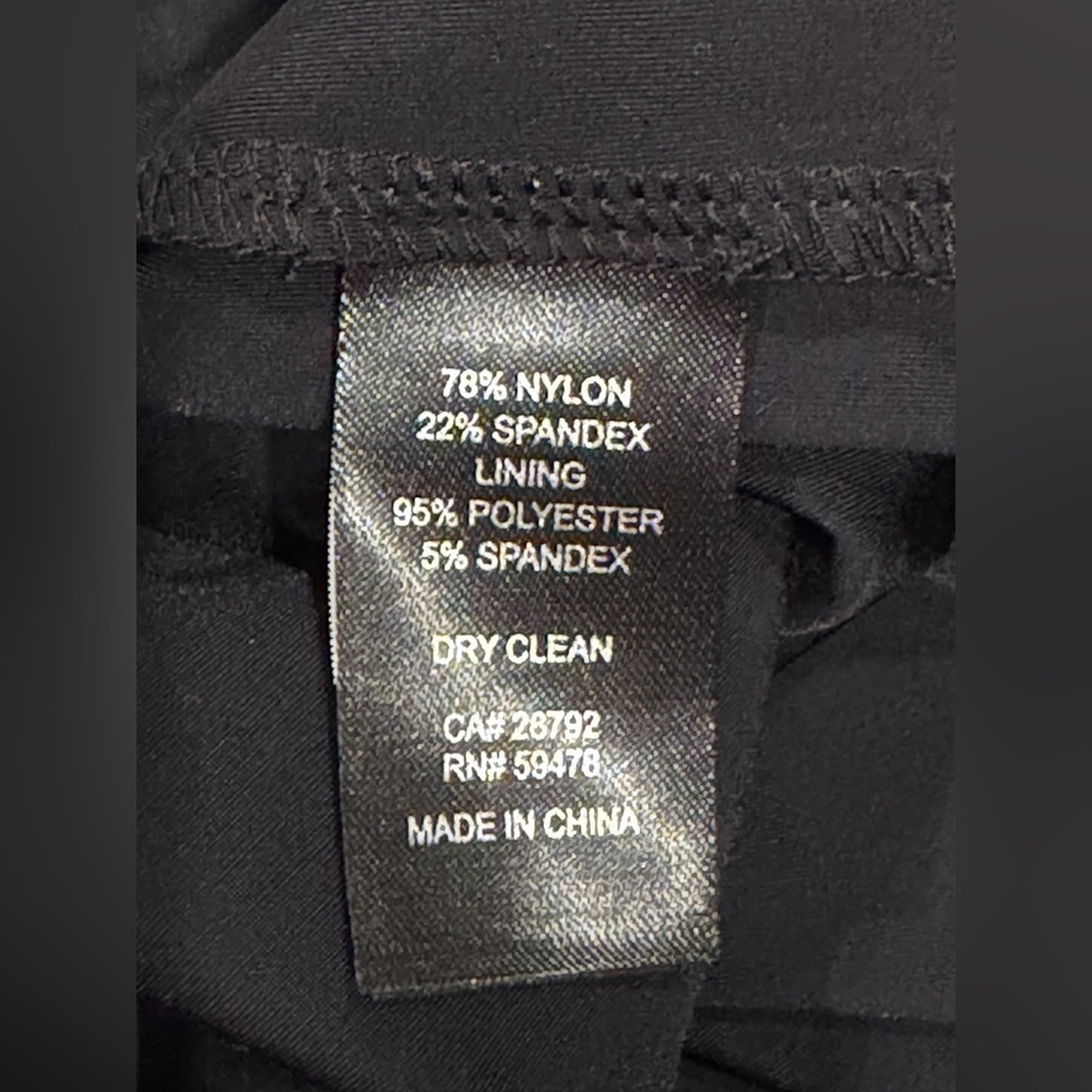 House of Harlow 1960 Black Women's Dress Pants size 10 - Picture 4 of 5